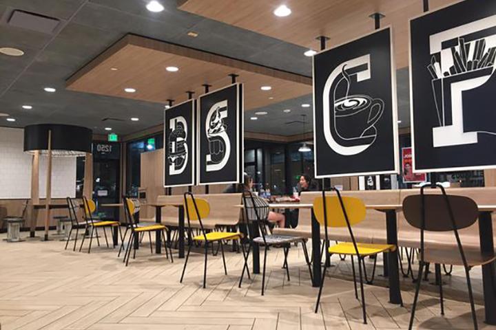 Food Court, Fast Food Furniture