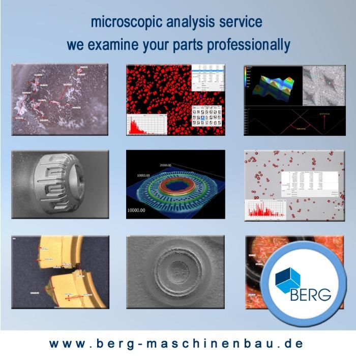 Microscopic analysis service