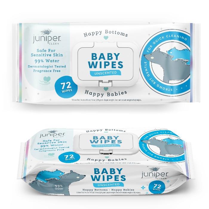 Juniper Clean Baby Wet Wipes