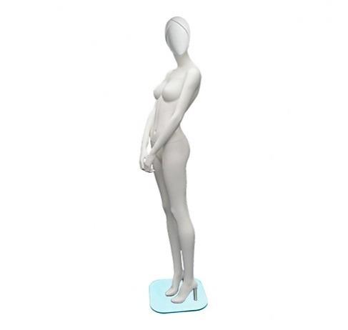 Design Abstract Face Standing Pose Female 