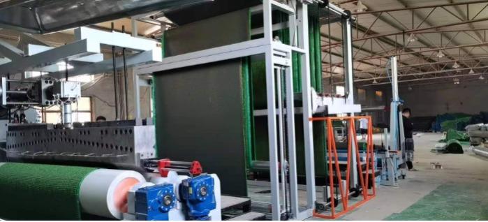 artifical grass recycled PP/PE coating machine 