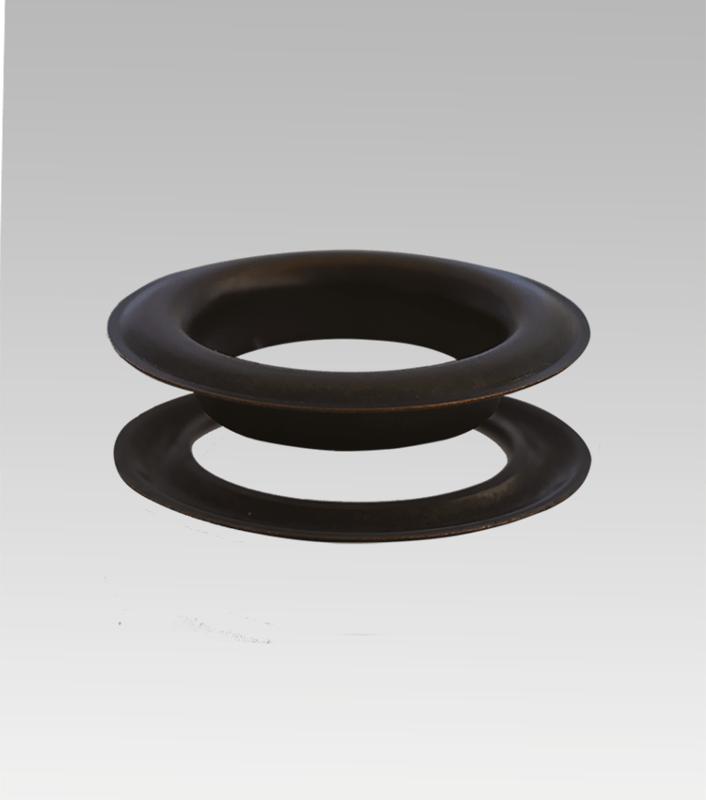 Round #18 (2 1/2”) Grommets And Washers – Oil Rubbed Bronze.