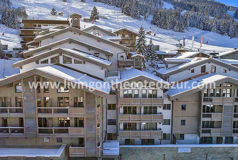 Luxury apartments for sale in downtown Courchevel