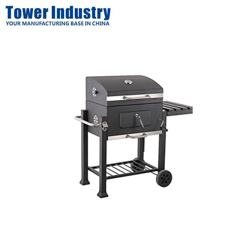 Barbecue Charcoal Bbq Grill Smoker Assembly