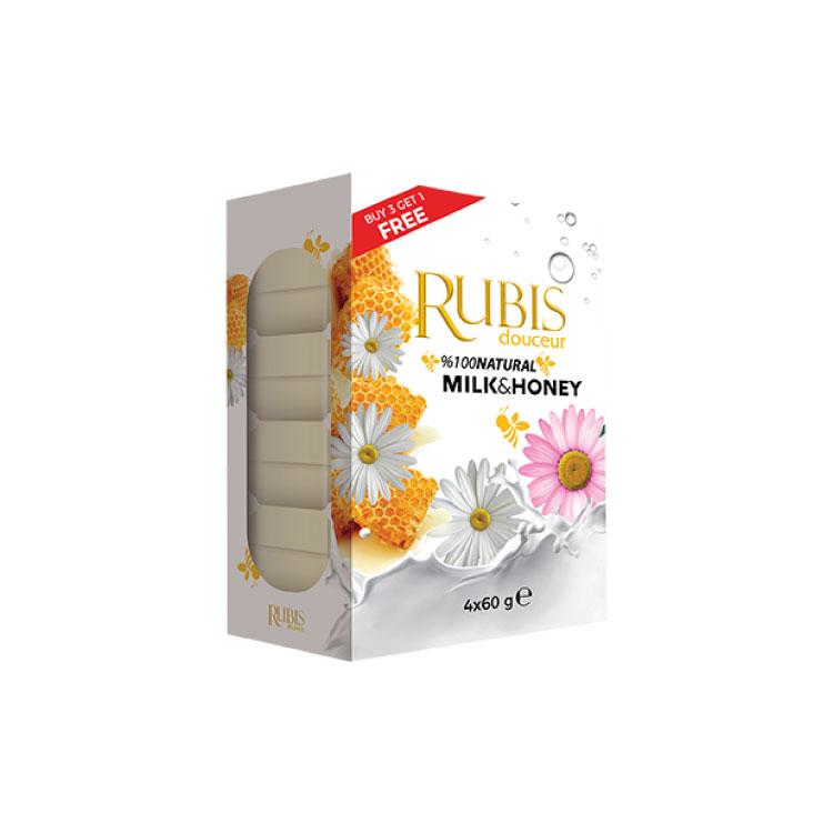 Rubis – 4 X 60 Gr Soap In A Box