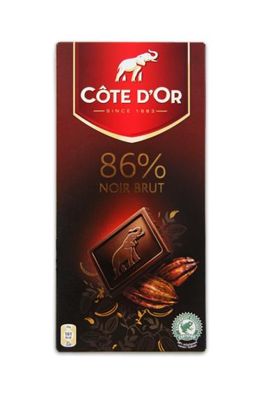 CÔTE D'OR Noir brut 86%