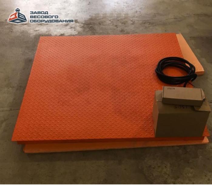Platform electronic floor scales VP-P 10000 kg (10 tons) 