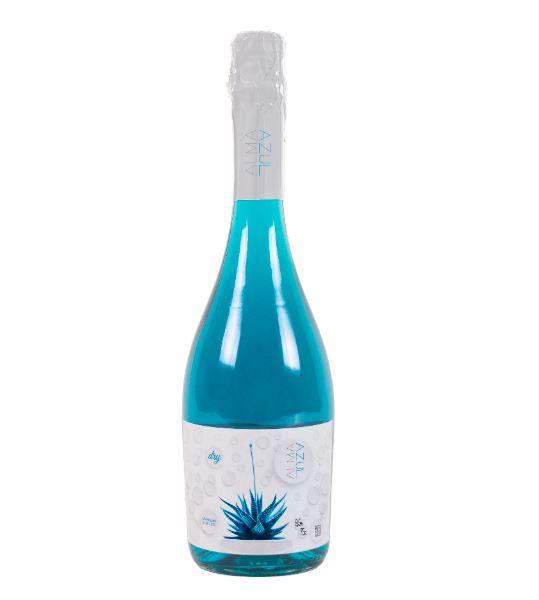 ALMA AZUL SPARKLING CHARDONNAY - blue sparkling wine