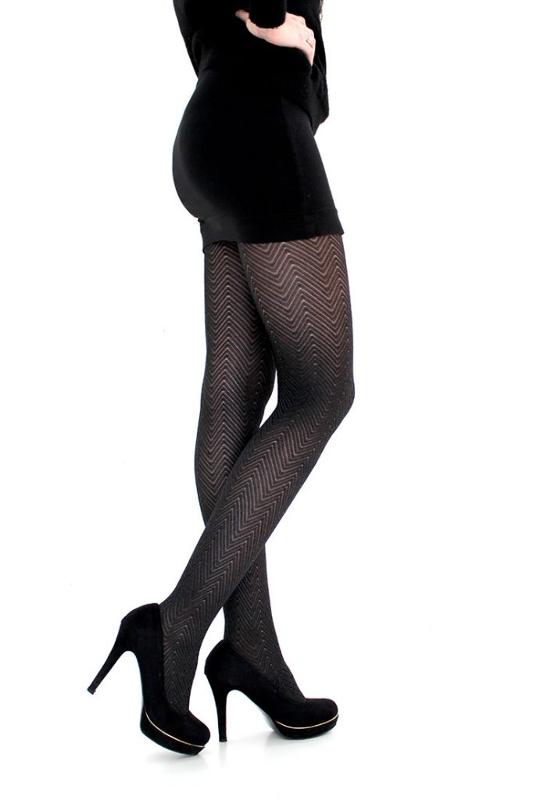 Mary Gold Patterned Stockings And Tights