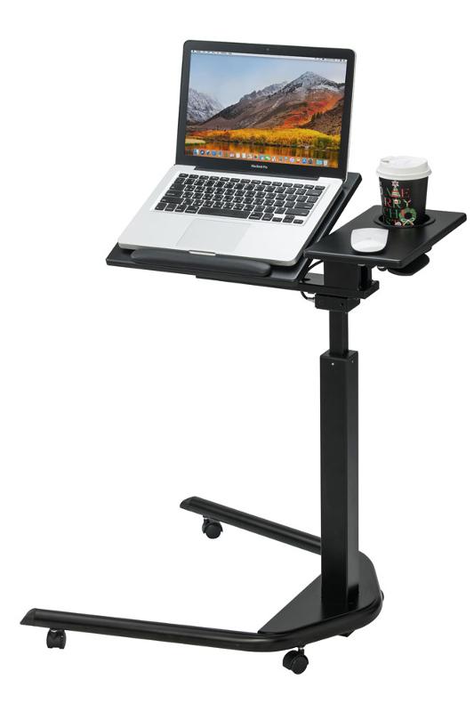 Height Adjustable Rolling Laptop Cart