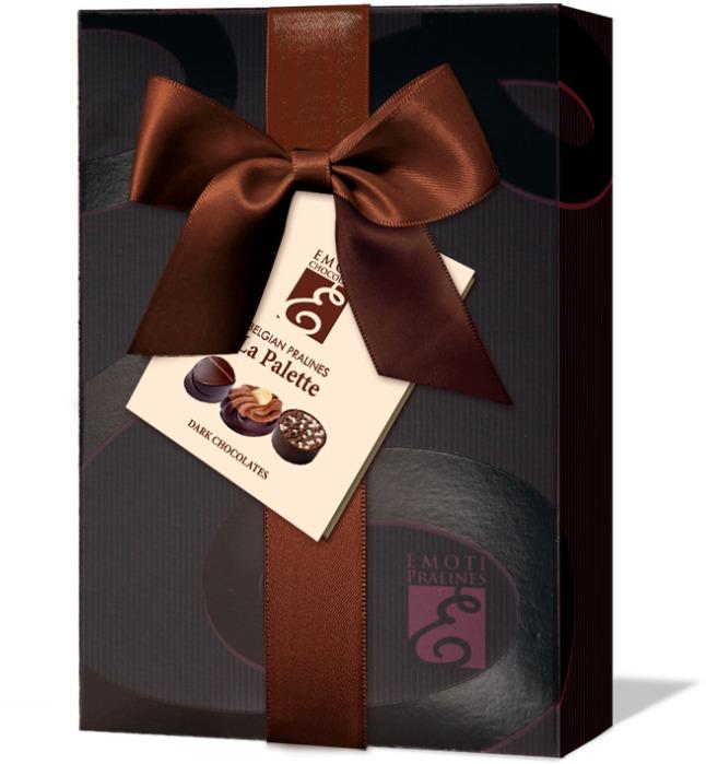EMOTI Dark Chocolates, Gift packed, 120g. SKU: 012797b