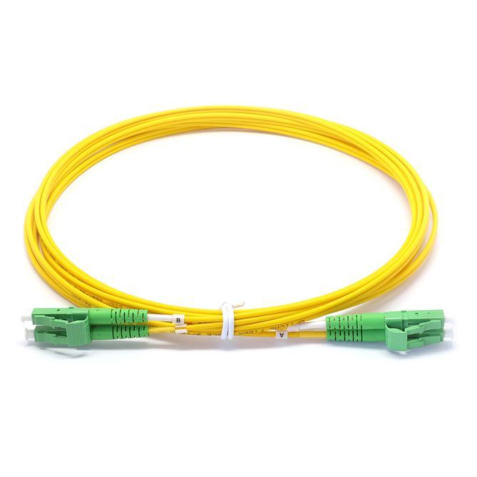 Duplex Singlemode G657a1 3.0*6.0mm Zip-cord Fiber Optic Patch Cable Ofnr