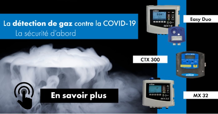 Solutions de détection de gaz et lutte contre la COVID-19