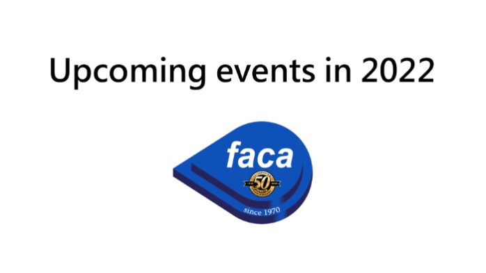 Upcoming events in 2022