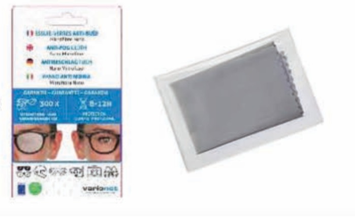 ANTI BUEE LINGETTE LUNETTE MASQUE