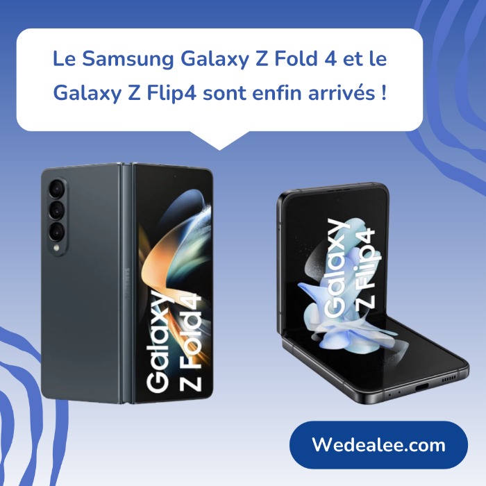Acheter un Galaxy Z Fold 4 et un Z Flip 4 en plusieurs fois