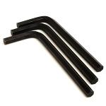 M12 - 12mm Allen Key Hex Short Arm Wrenches Steel Self Colou