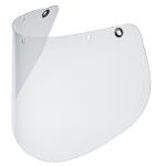 Face shield made of polycarbonate, clear