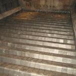 Grate bars for water-cooled grates