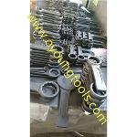40Cr-V Steel Striking Wrench Ring End Punch Forged
