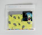 Plastic underwear packaging zippered pouch bag