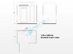 150x220 Disabled Toilet Cabin