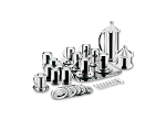 TAIGA - Stainless Steel Set for hot & cold beverages for 6 persons, 36 pieces