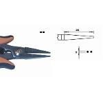 Strong, smooth, pointed, long nose pliers, ESD
