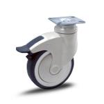 Swivel Top Plate Caster with Brake