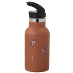 Fresk: Stainless Steel Double Wall Thermos 350ml – Deer Amber Brown