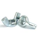 M4 - 4mm Wing Nuts Butterfly Nuts Bright Zinc Plated Grade 4