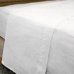 Hotel Bed Sheets - Flat - Percale Cotton - with simple sheath
