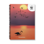 Erasable Notebook: WWF x MOYU | Ring Binder A5 Flamingo