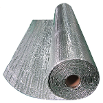 Insulation Roll 125cm X 50m X 4mm (aluminium + Bubble Wrap)