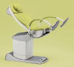 Examination and treatment chair for gynaecology