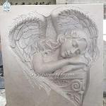 Marble Gravestone Angel Carving Headstone Tombstone