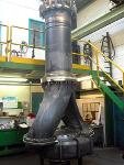 Pump in hydraulic test 2000kg height 3600mm