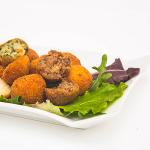 Bacon and dates croquettes
