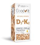 Goodvit Natural Vitamin D3 4000 IU + K2 200 μg – drops