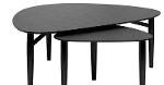 Thomsen Furniture| Katrine | Coffee Table Set Dark grey stone