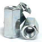 M27 - 27mm Studding Connector Long Nuts Bright Zinc Plated G