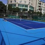 Acrylic tennis courts