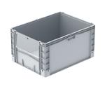Large containers with front flap 800 x 600 x 420 mm