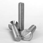 M6 x 120mm Countersunk Slotted Machine Screws Staineless Ste