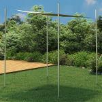 Shade sail pole 300 cm stainless steel