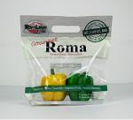 Tomato packaging bags with carry handle
