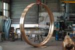 Copper alloy products - Large bronze or cupro sealing ring