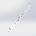   Graduated Glass Pipette for Droppers – Straight-Tip, 77mm