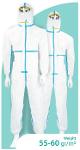 Striped Protective Coverall 