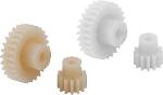 Spur gears plastic module 0.5 injection moulded straight
